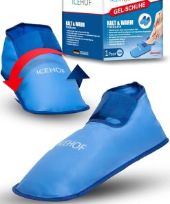 ICEHOF Cooling Shoes + Boots - Soft Fabric - Cooling Socks with Gel 